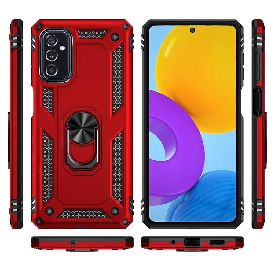 Samsung Galaxy M52 Uyumlu Kılıf Zore Vega Kapak - 7