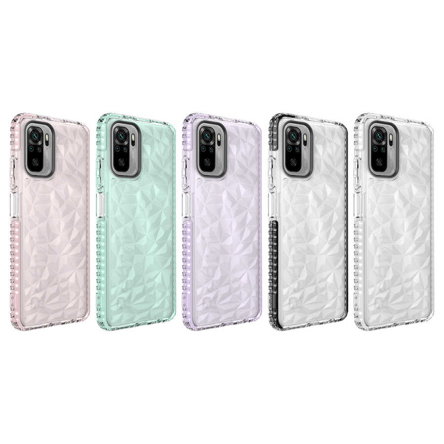 Xiaomi Redmi Note 10S Uyumlu Kılıf Zore Buzz Kapak - 1