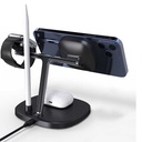 Wiwu Power Air M8 4 in 1 Mıknatıslı Kablosuz Şarj Standı - 2