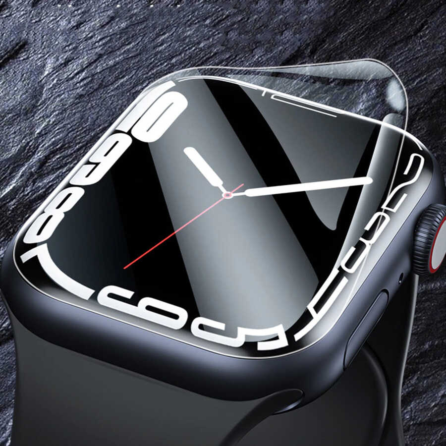 Apple Watch 7 45mm Uyumlu Go Des 2 in 1 Ekran Koruyucu - 2