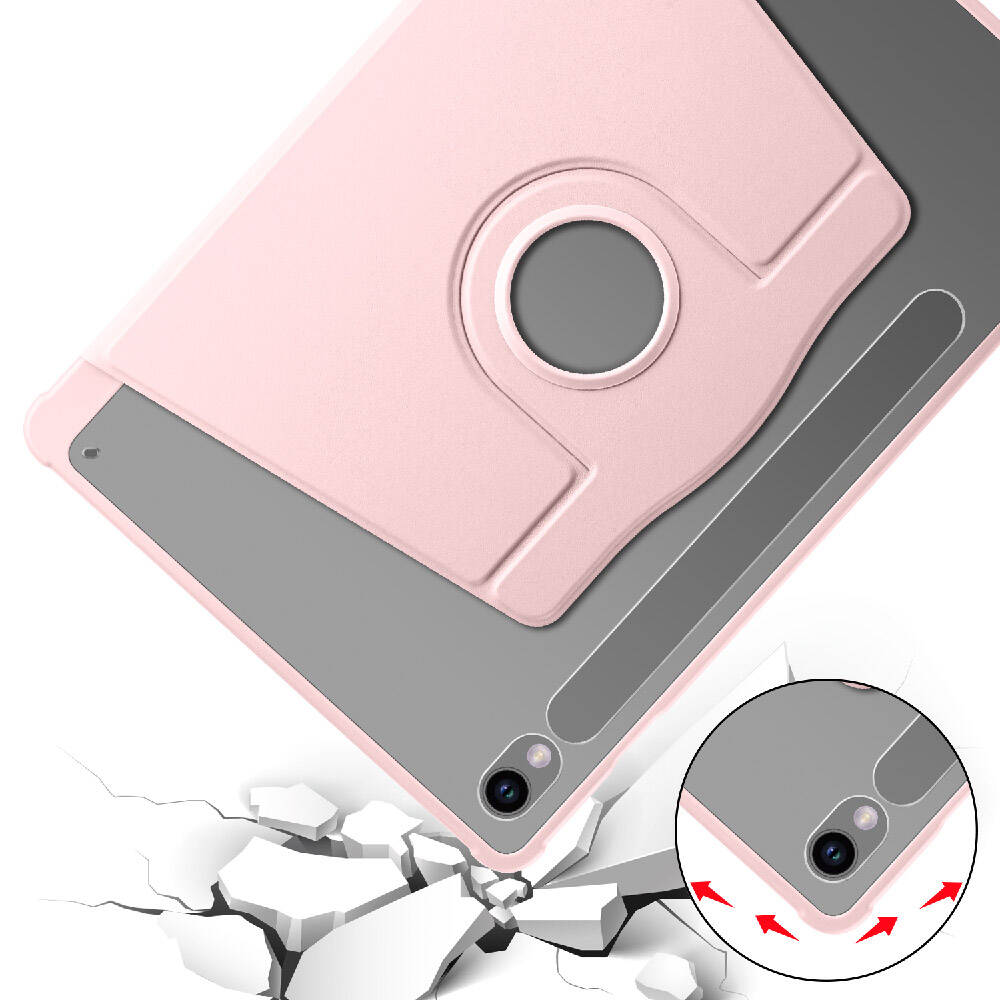 Samsung Galaxy Tab S9 Uyumlu Kılıf Zore Termik Kalem Bölmeli Dönebilen Standlı Kılıf - 40