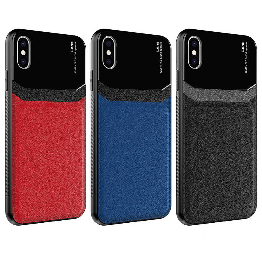 Apple iPhone X Uyumlu Kılıf ​Zore Emiks Kapak - 1