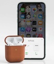 Apple Airpods Pro Uyumlu Kılıf Wiwu Calfskin Kılıf - 2
