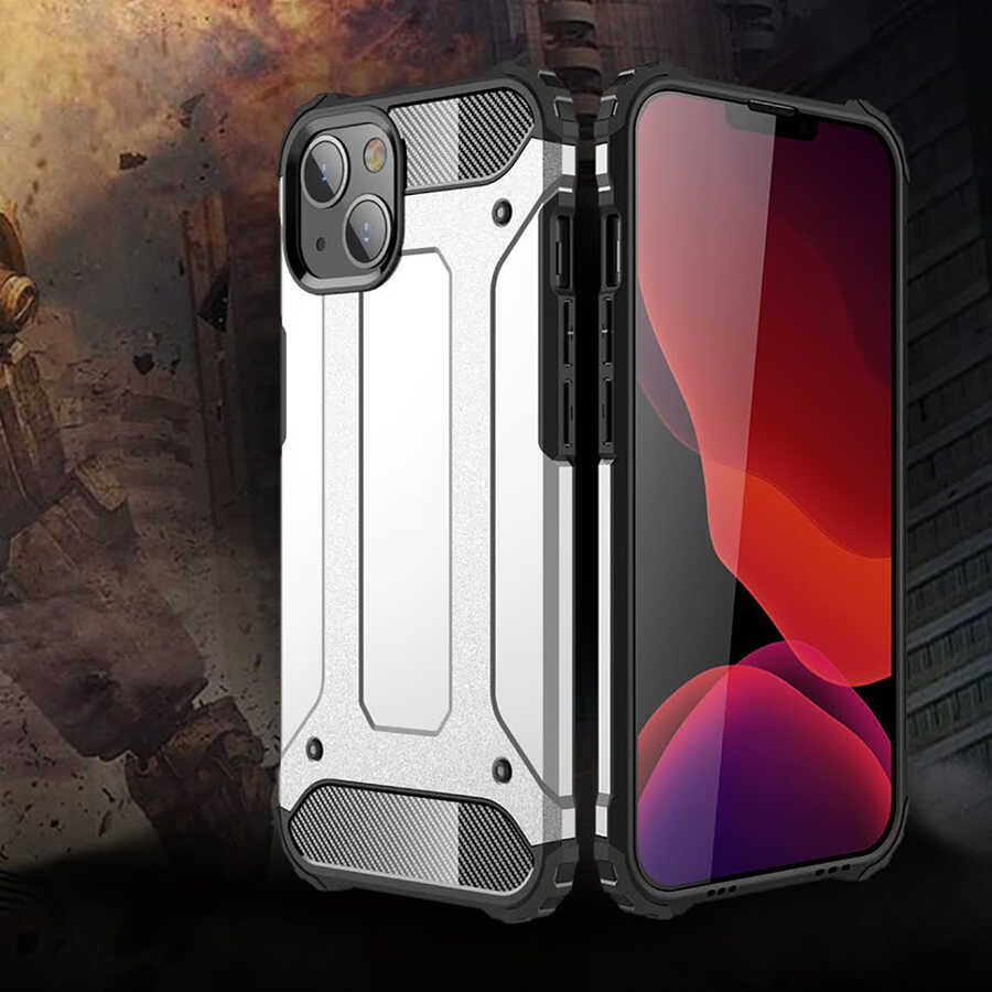 Apple iPhone 13 Mini Uyumlu Kılıf Zore Crash Silikon Kapak - 3
