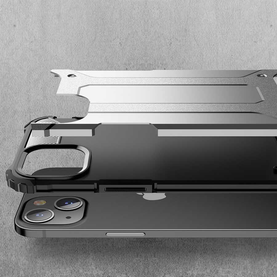 Apple iPhone 13 Mini Uyumlu Kılıf Zore Crash Silikon Kapak - 5