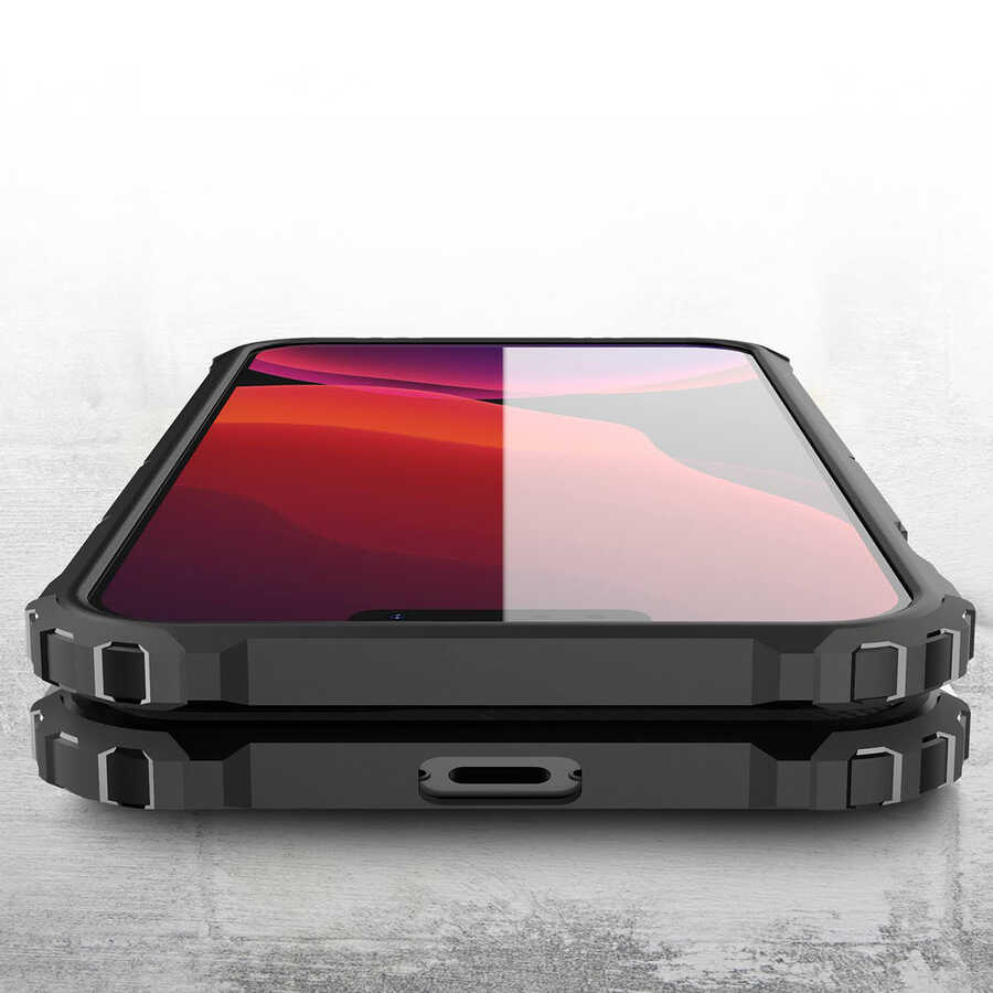 Apple iPhone 13 Mini Uyumlu Kılıf Zore Crash Silikon Kapak - 8