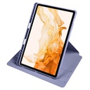 Samsung Galaxy Tab S9 Plus Uyumlu Kılıf Zore Termik Kalem Bölmeli Dönebilen Standlı Kılıf - 20