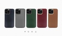 Apple iPhone 13 Pro Max Uyumlu Kılıf ​Kajsa Luxe Collection Hakiki Deri Kapak - 1