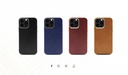 Apple iPhone 13 Pro Max Uyumlu Kılıf ​Kajsa Preppie Collection Pu Deri Kapak - 3