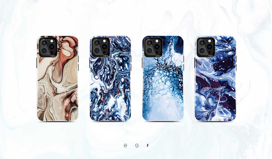 Apple iPhone 13 Pro Uyumlu Kılıf Kajsa Lava Kapak - 3