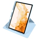 Samsung Galaxy Tab S9 Plus Uyumlu Kılıf Zore Termik Kalem Bölmeli Dönebilen Standlı Kılıf - 24