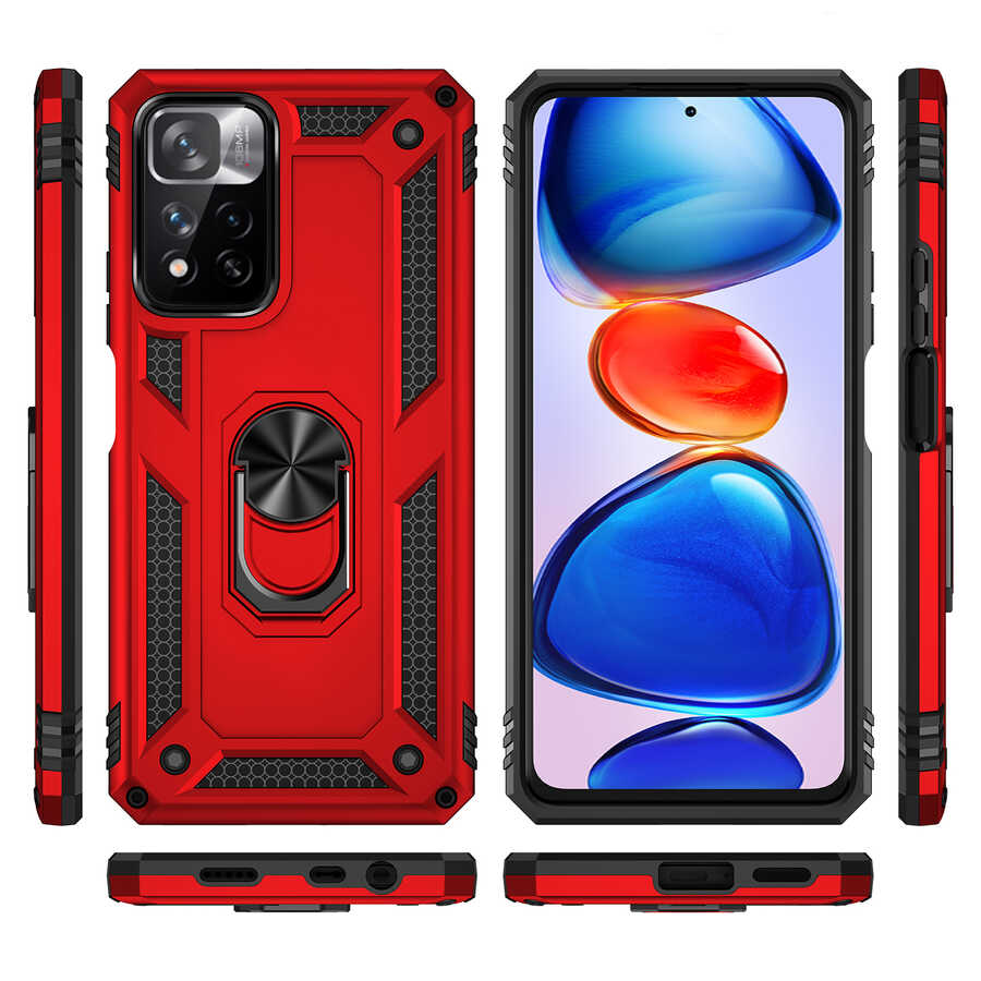 Xiaomi Redmi Note 11 Pro Plus 5G Uyumlu Kılıf Zore Vega Kapak - 4