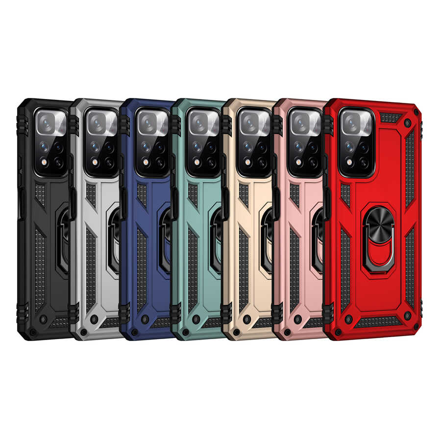 Xiaomi Redmi Note 11 Pro Plus 5G Uyumlu Kılıf Zore Vega Kapak - 7