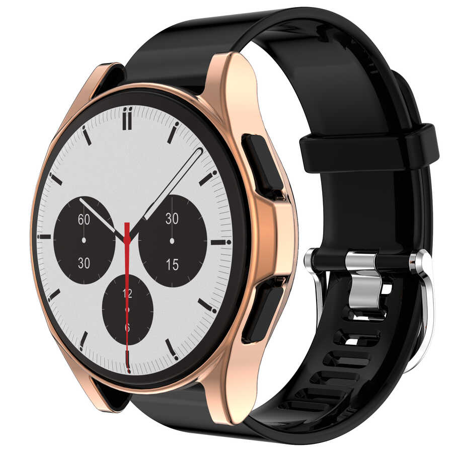 Samsung Galaxy Watch 4 Classic 42mm Uyumlu Zore Watch Gard 02 Koruyucu Silikon - 2
