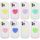 Apple iPhone 12 Pro Max Uyumlu Kılıf Kedi Figürlü Transparan Pop Soketli Zore Ritmik Kapak - 1