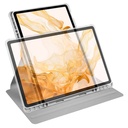 Samsung Galaxy Tab S9 Plus Uyumlu Kılıf Zore Termik Kalem Bölmeli Dönebilen Standlı Kılıf - 46