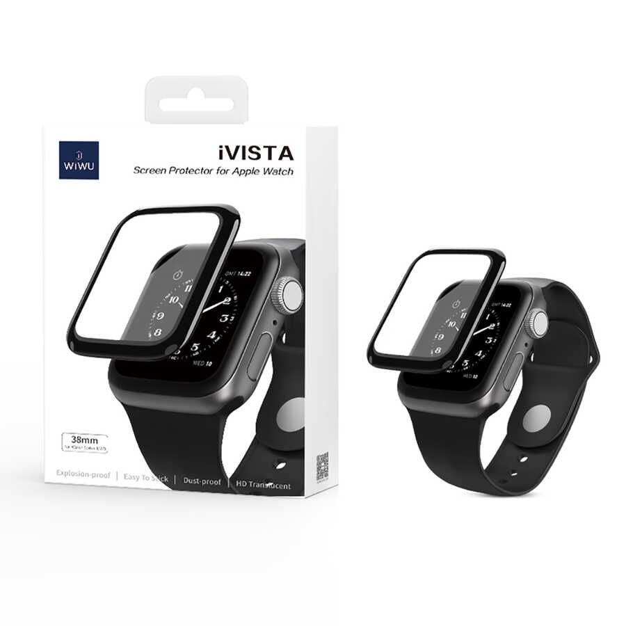 Apple Watch 7 45mm Uyumlu Wiwu iVista Watch Ekran Koruyucu - 6