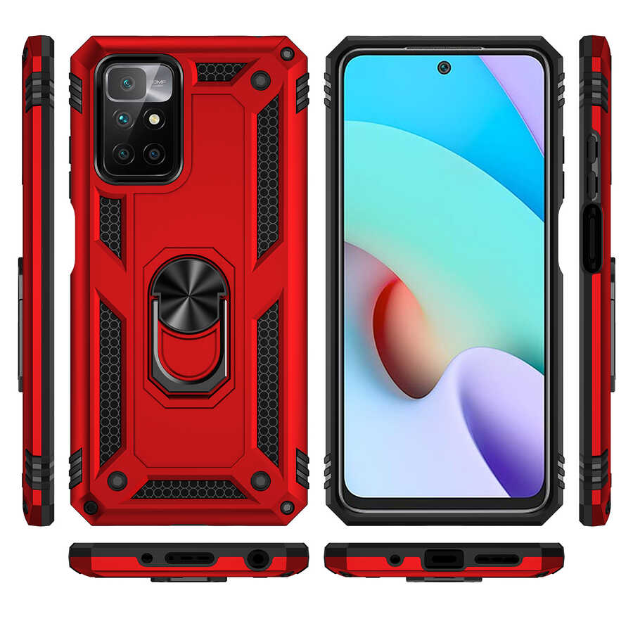 Xiaomi Redmi 10 Uyumlu Kılıf Zore Vega Kapak - 5