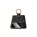Samsung Galaxy Z Flip 3 Uyumlu Kılıf Zore Flip Ring Kıpta Kapak - 1