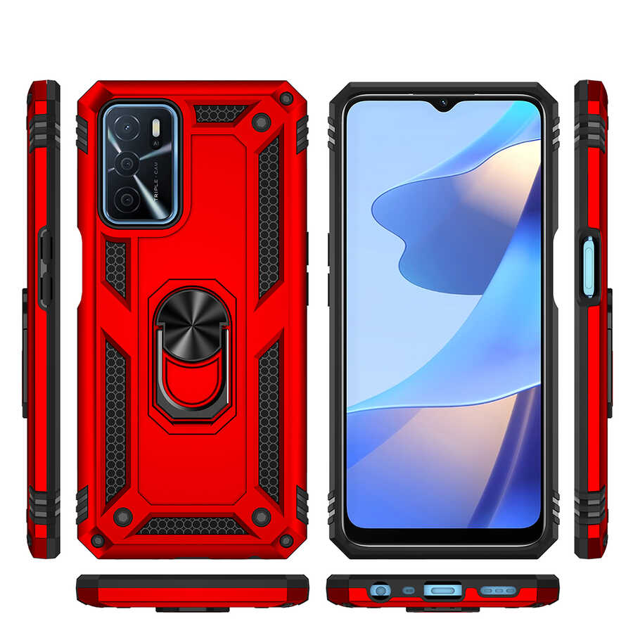 Oppo A16 Uyumlu Kılıf Zore Vega Kapak - 2