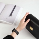 ​​​Apple Watch 38mm Uyumlu KRD-53 Deri Kordon - 4