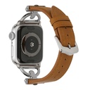 ​​​Apple Watch 38mm Uyumlu KRD-53 Deri Kordon - 14