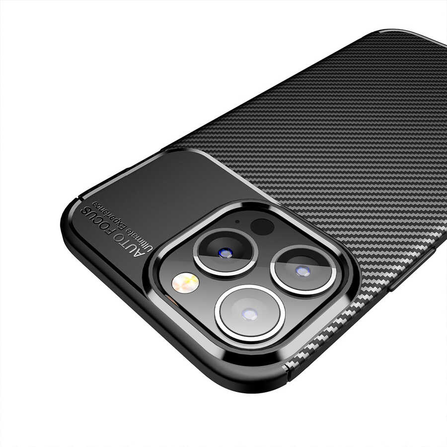 Apple iPhone 13 Pro Max Uyumlu Kılıf Zore Negro Silikon Kapak - 2