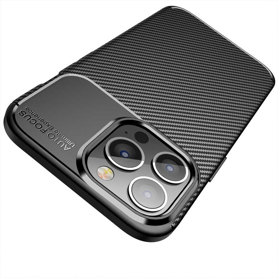 Apple iPhone 13 Pro Max Uyumlu Kılıf Zore Negro Silikon Kapak - 4