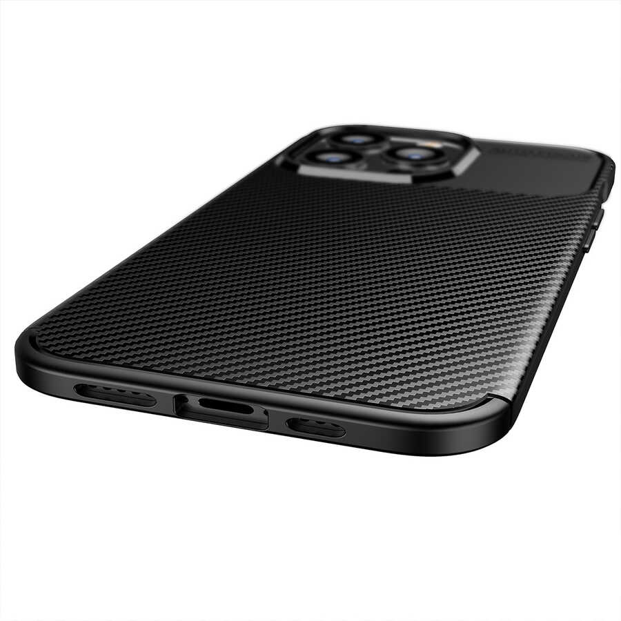 Apple iPhone 13 Pro Max Uyumlu Kılıf Zore Negro Silikon Kapak - 8