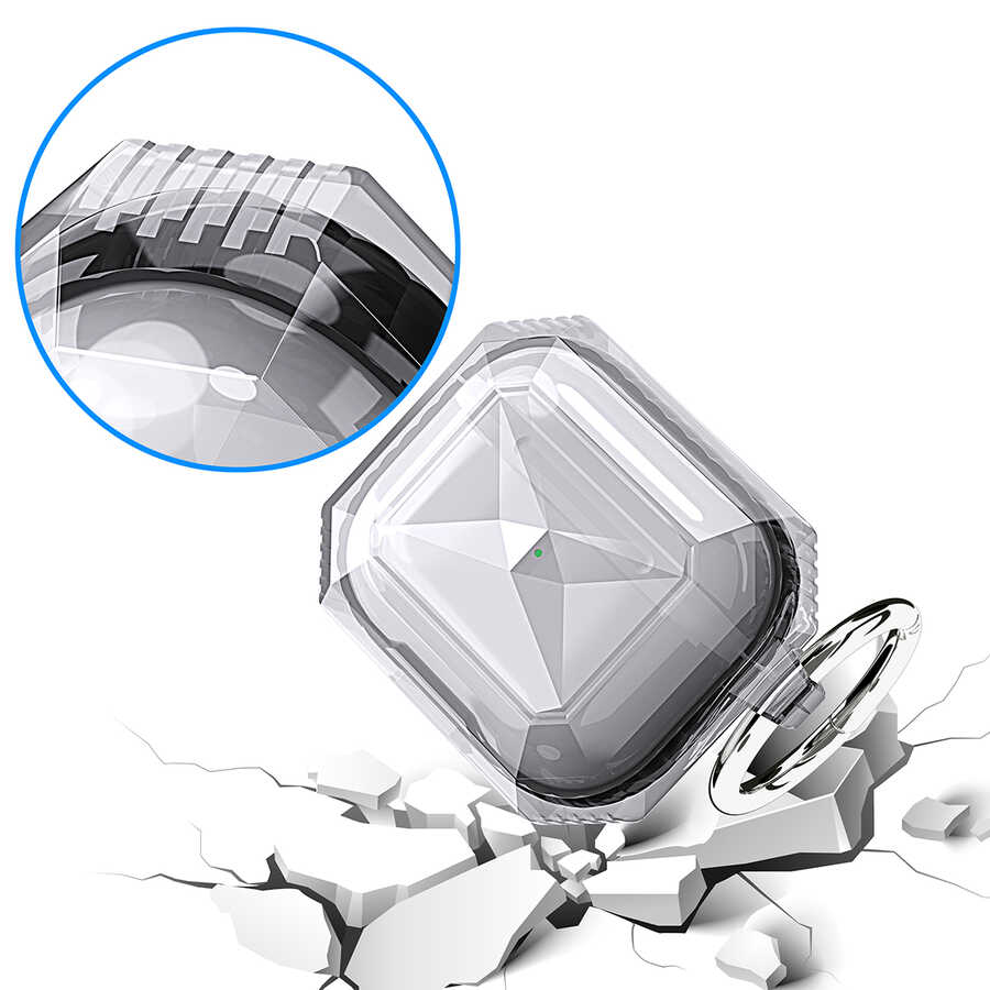 Apple Airpods 3. Nesil Uyumlu Kılıf ​​​​​​​​​Zore Airpods Airbag 22 Kılıf - 4
