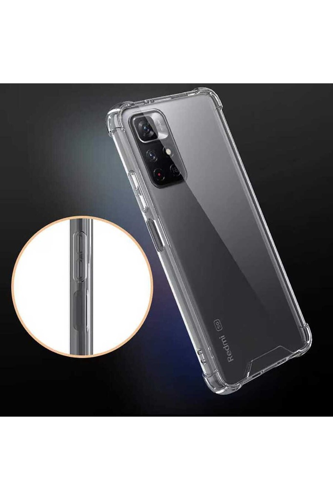 Megafox Teknoloji Xiaomi Poco M4 Pro 5G Uyumlu Kılıf Nitro Anti Shock Silikon