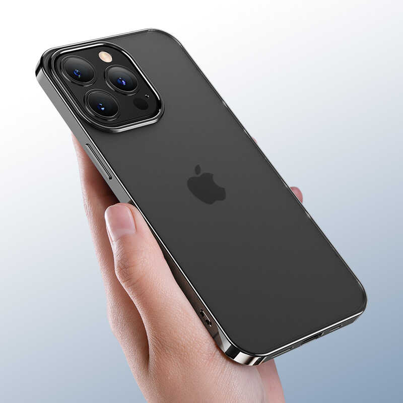 Apple iPhone 13 Pro Max Uyumlu Benks Matte Electroplated TPU Kapak - 5