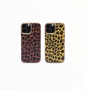 Apple iPhone 13 Uyumlu Kılıf Kajsa Glamorous Serisi Leopard Combo Kapak - 7