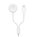 Wiwu M10 2 in 1 Wireless ve Lightning PD Şarj Kablosu - 4