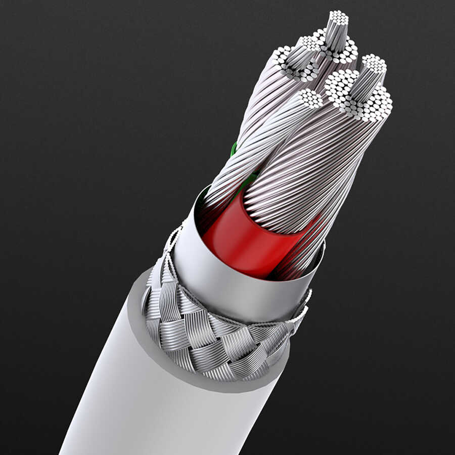 Wiwu M10 2 in 1 Wireless ve Lightning PD Şarj Kablosu - 7