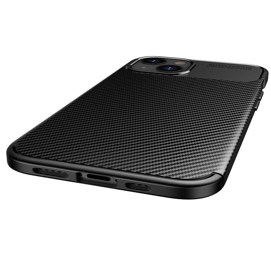 Apple iPhone 13 Mini Uyumlu Kılıf Zore Negro Silikon Kapak - 3