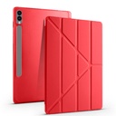 Samsung Galaxy Tab S9 Plus Uyumlu Kılıf Zore Tri Folding Kalem Bölmeli Standlı Kılıf - 12