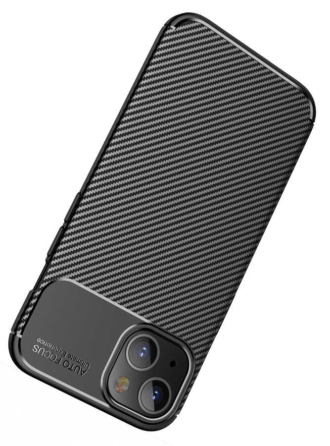 Apple iPhone 13 Mini Uyumlu Kılıf Zore Negro Silikon Kapak - 6