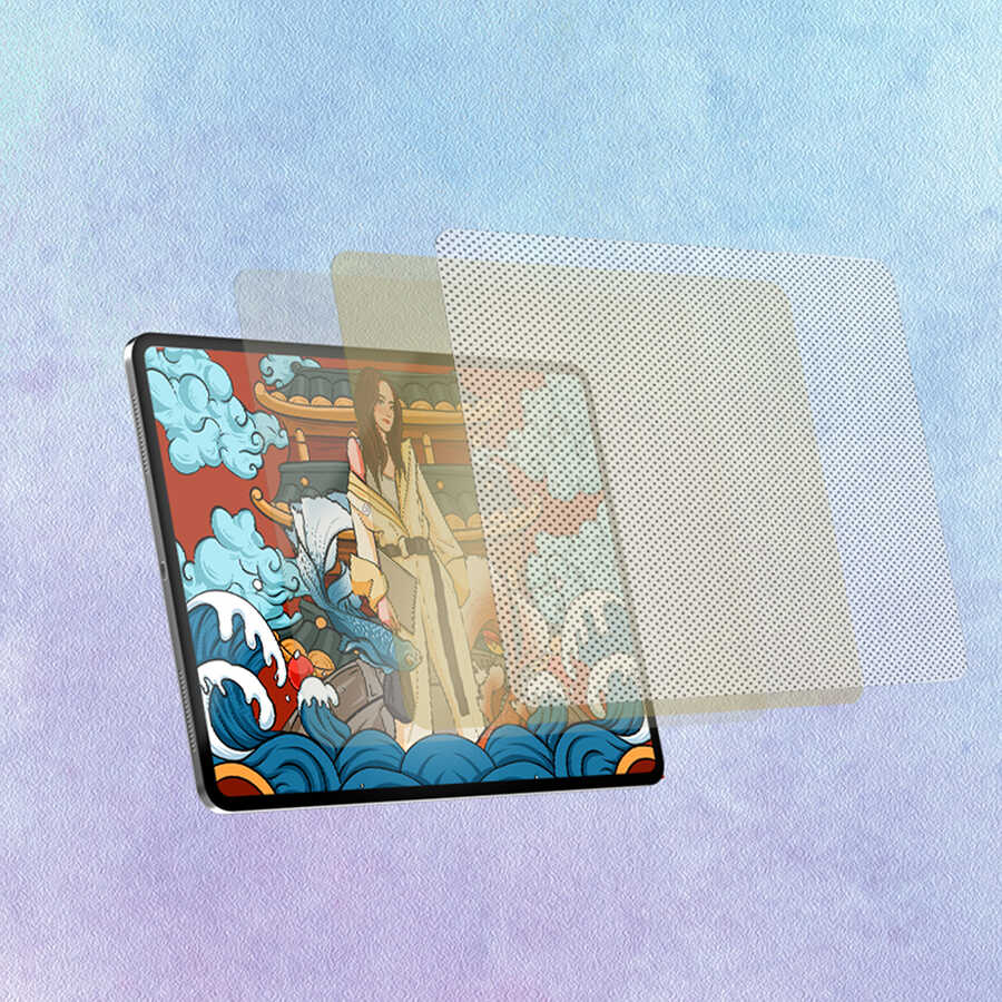 Apple iPad 10.2 2021 Uyumlu (9.Nesil) Wiwu Removable Mıknatıslı Ekran Koruyucu - 7