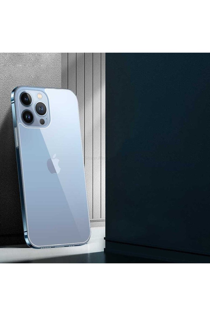 Apple iPhone 13 Pro Max Uyumlu Zore Back Maxi Glass Temperli Cam Arka Koruyucu