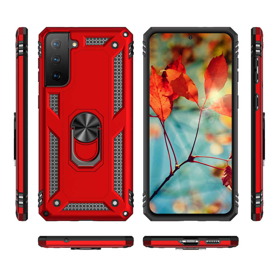 Samsung Galaxy S21 FE Uyumlu Kılıf Zore Vega Kapak - 3