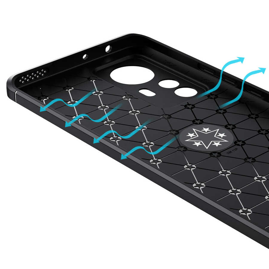 Xiaomi Mi 12 Uyumlu Kılıf Zore Ravel Silikon Kapak - 3