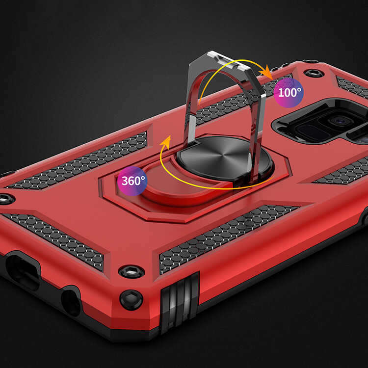 Samsung Galaxy S9 Uyumlu Kılıf Zore Vega Kapak - 9