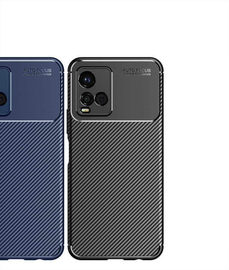 Vivo Y33S Uyumlu Kılıf Zore Negro Silikon Kapak - 6
