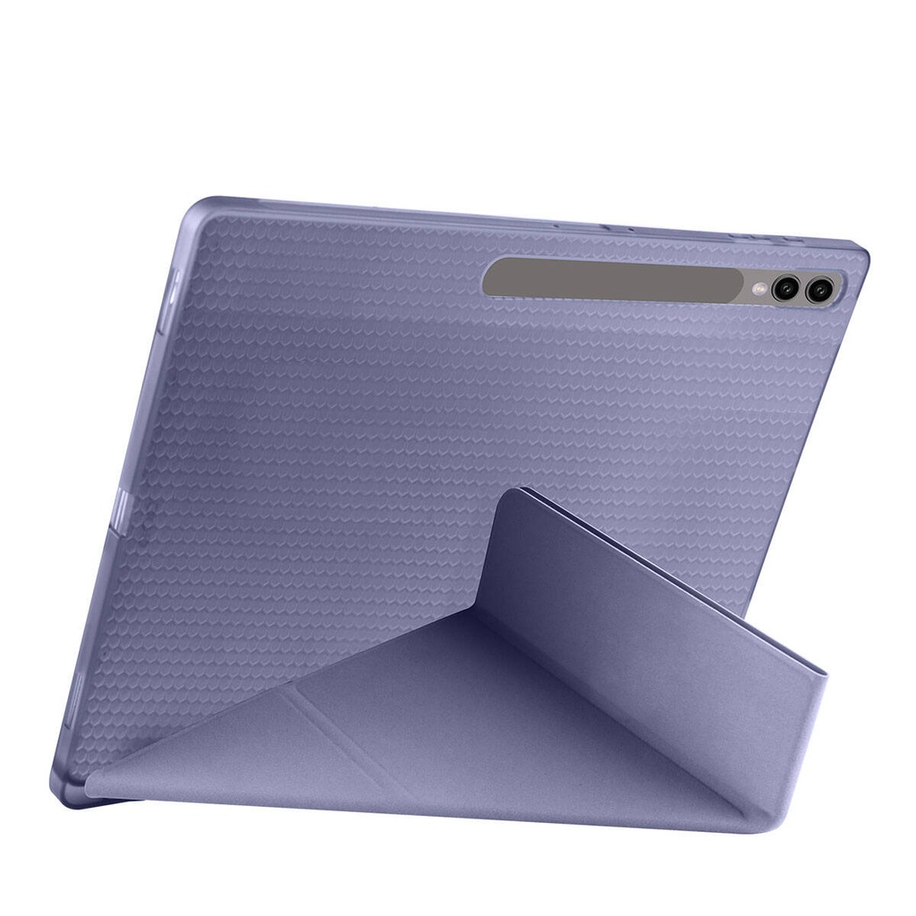 Samsung Galaxy Tab S9 Ultra SM-X910 Uyumlu Kılıf Zore Tri Folding Kalem Bölmeli Standlı Kılıf - 26