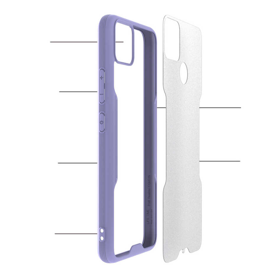 Realme C25 Uyumlu Kılıf Zore Parfe Kapak - 2