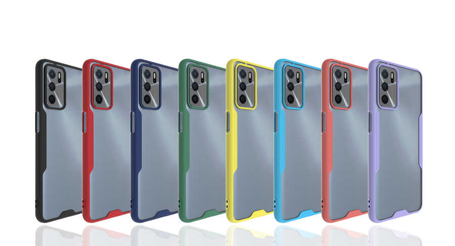 Oppo A16 Uyumlu Kılıf Zore Parfe Kapak - 1
