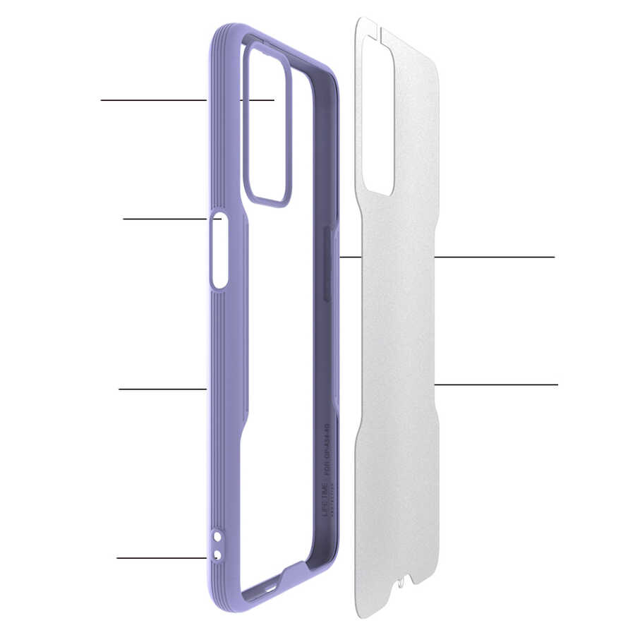 Oppo A16 Uyumlu Kılıf Zore Parfe Kapak - 2