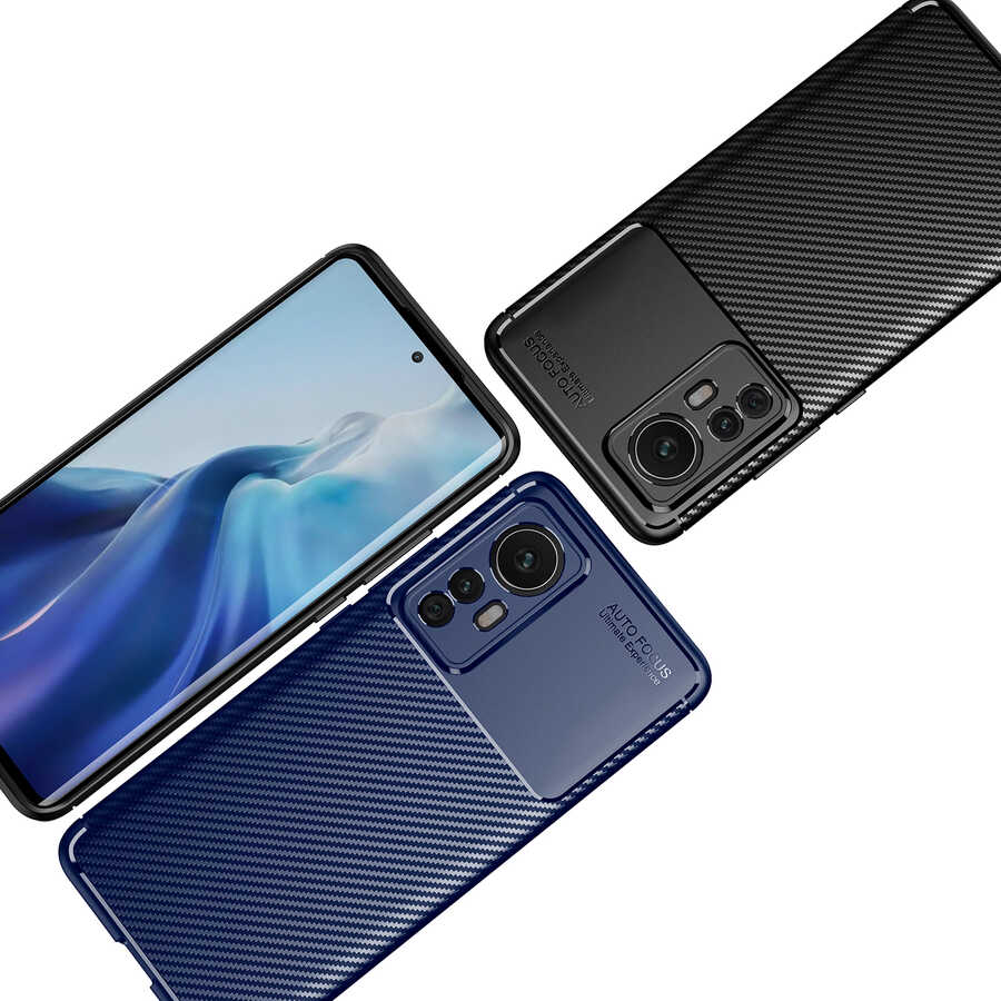 Xiaomi Mi 12 Uyumlu Kılıf Zore Negro Silikon Kapak - 8