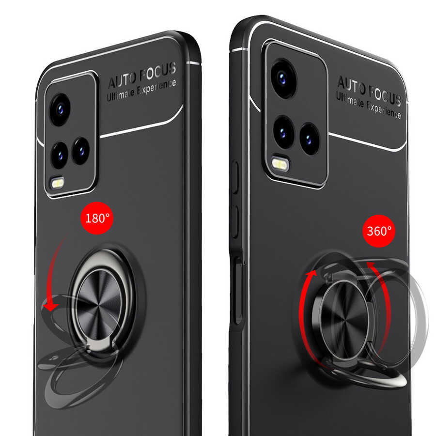 Vivo Y32 Uyumlu Kılıf Zore Ravel Silikon Kapak - 1